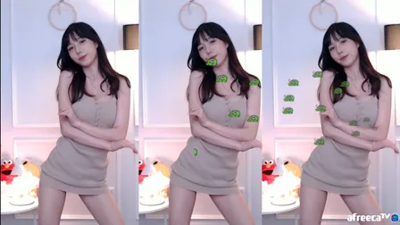 AfreecaTV主播彩婉BJ채화2020年8月23日直播视频舞蹈剪辑110853